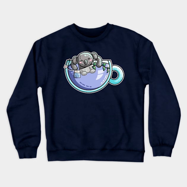 Quality Koala-Tea Pun Crewneck Sweatshirt by freeves